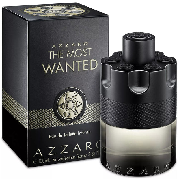 Azzaro The Most Wanted Intense Eau De Toilette Spray Size:  3.38 FL OZ / 100ml