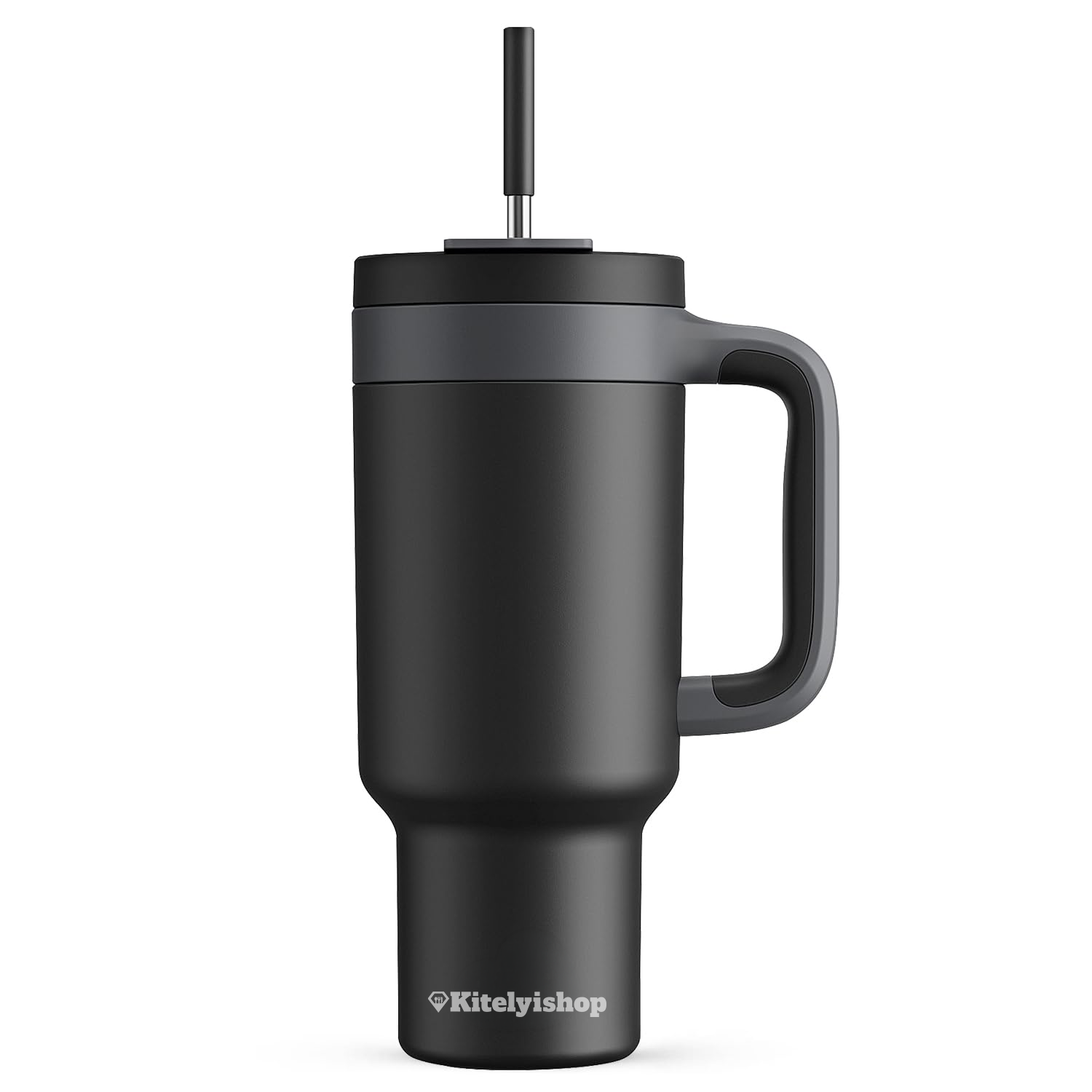 Kitelyishop 40 oz Insulated Tumbler with 2-in-1 Lid (Midnight)