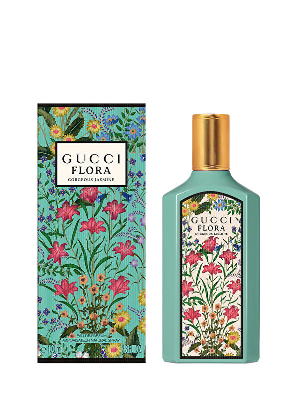 Gucci Flora Gorgeous Jasmine for Women Eau de Parfum Spray Size: 3.4 FL OZ / 100 ml
