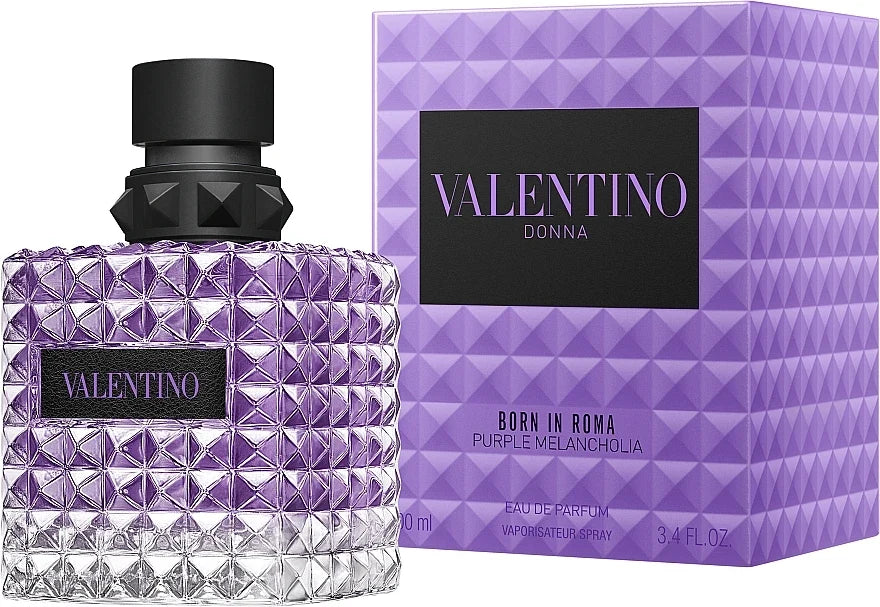 Valentino Donna Born In Roma Purple Melancholia Eau de Parfum Spray Size: 3.4 FL OZ / 100 ml