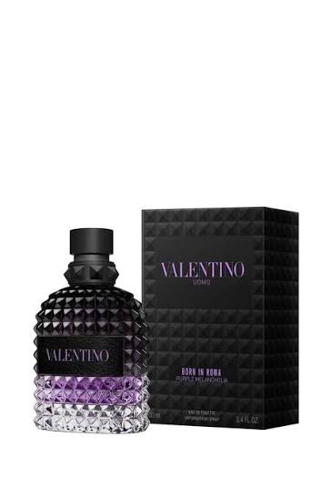 Valentino Uomo Born In Roma Purple Melancholia Eau de Toilette Spray Size: 3.4 FL OZ / 100 ml